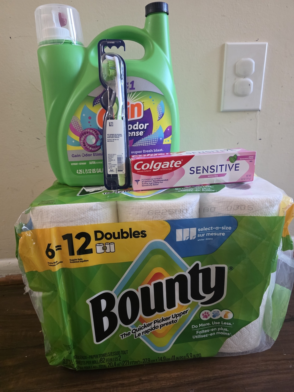 Bounty Select-A-Size Paper Towels - White (12 Doubles)